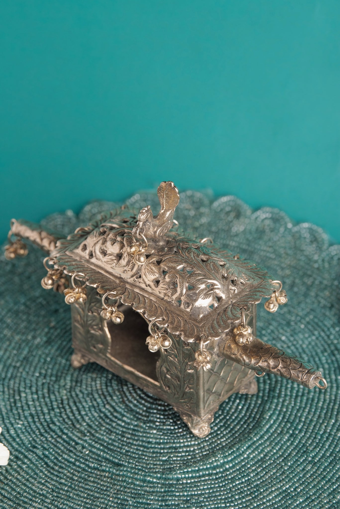 Rajsi German Silver Palki