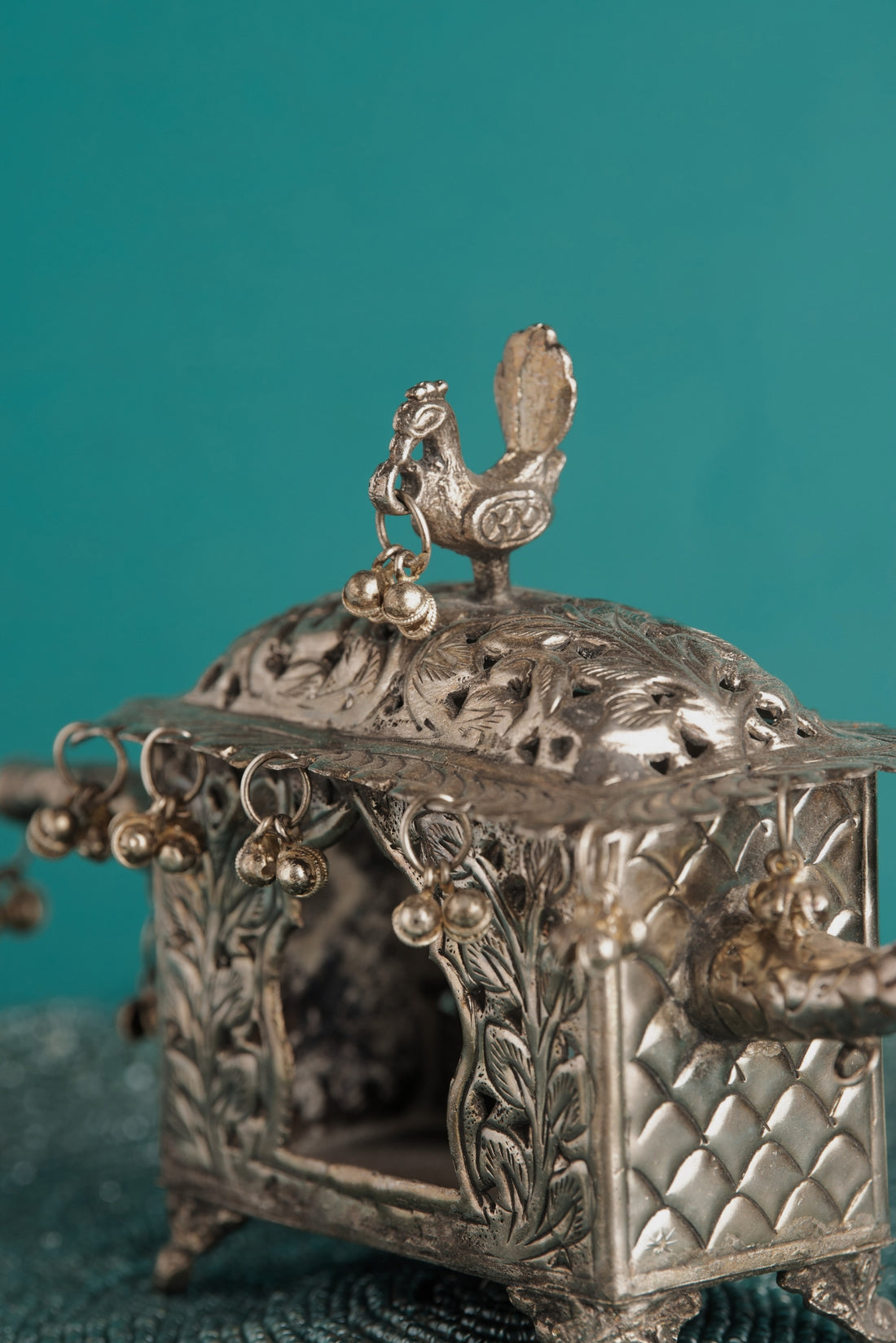 Rajsi German Silver Palki
