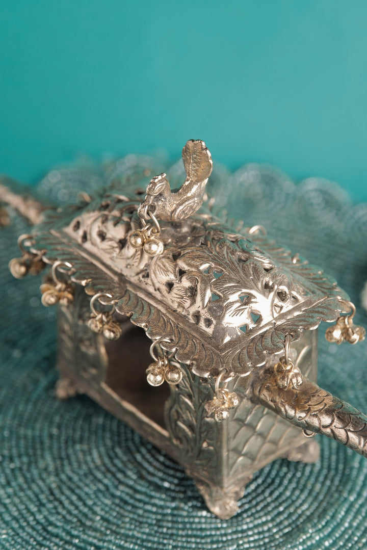 Rajsi German Silver Palki