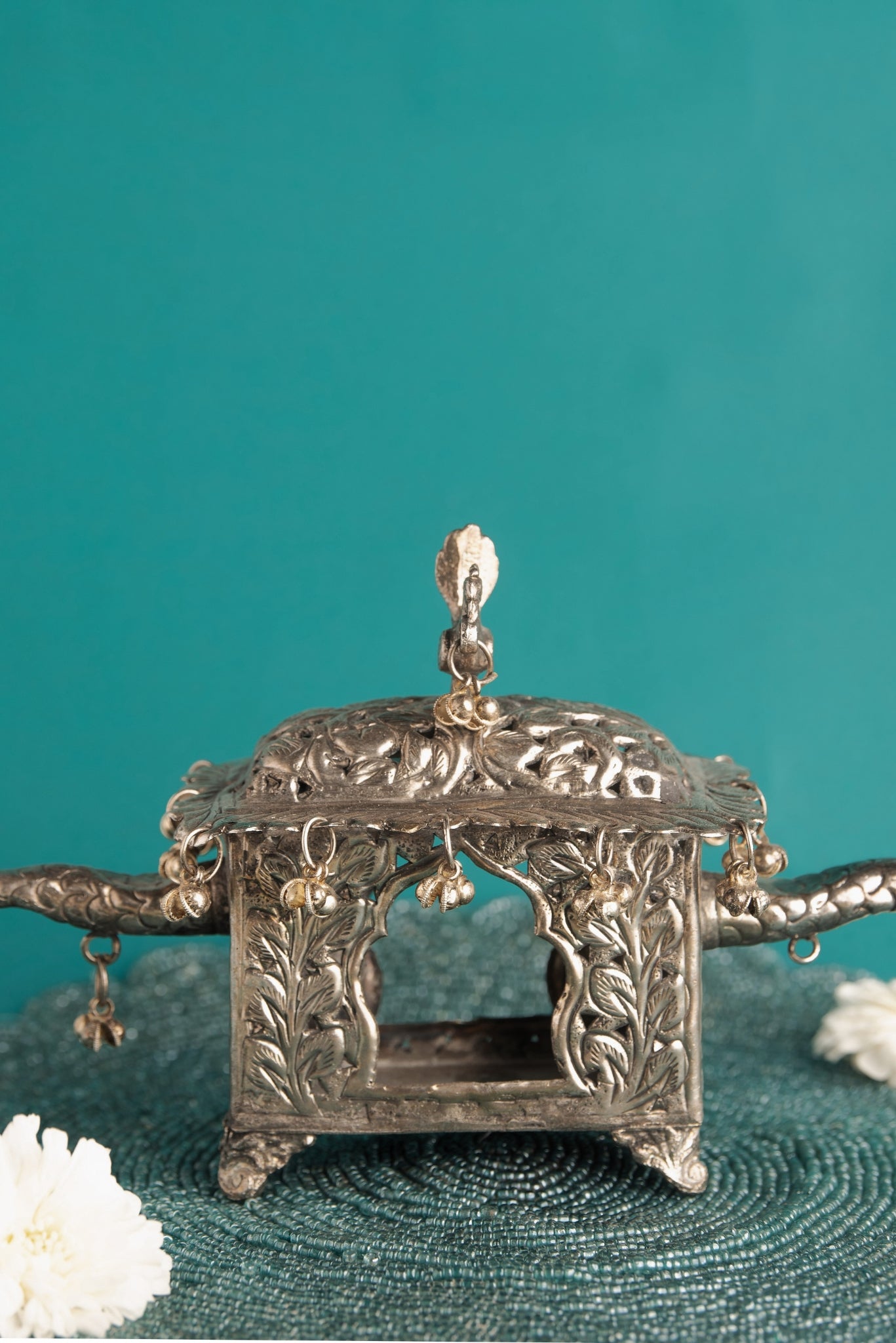 Rajsi German Silver Palki