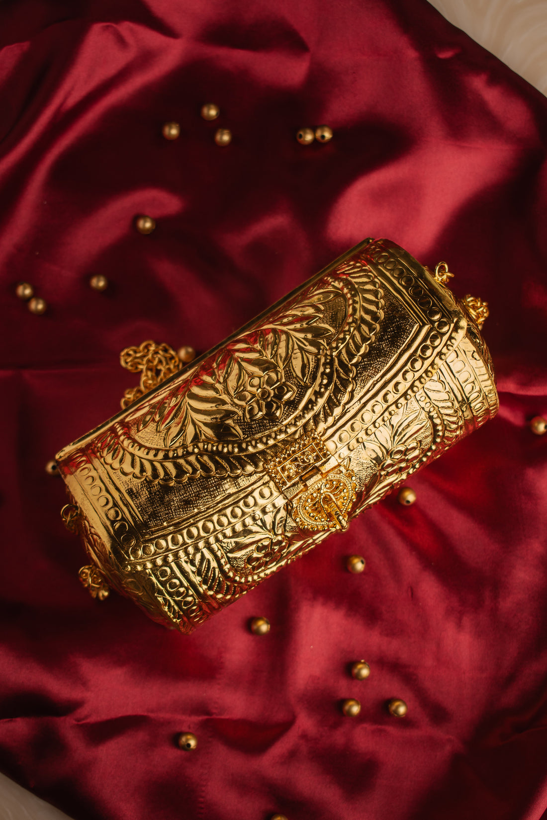 Antique Golden Metal Side Sling