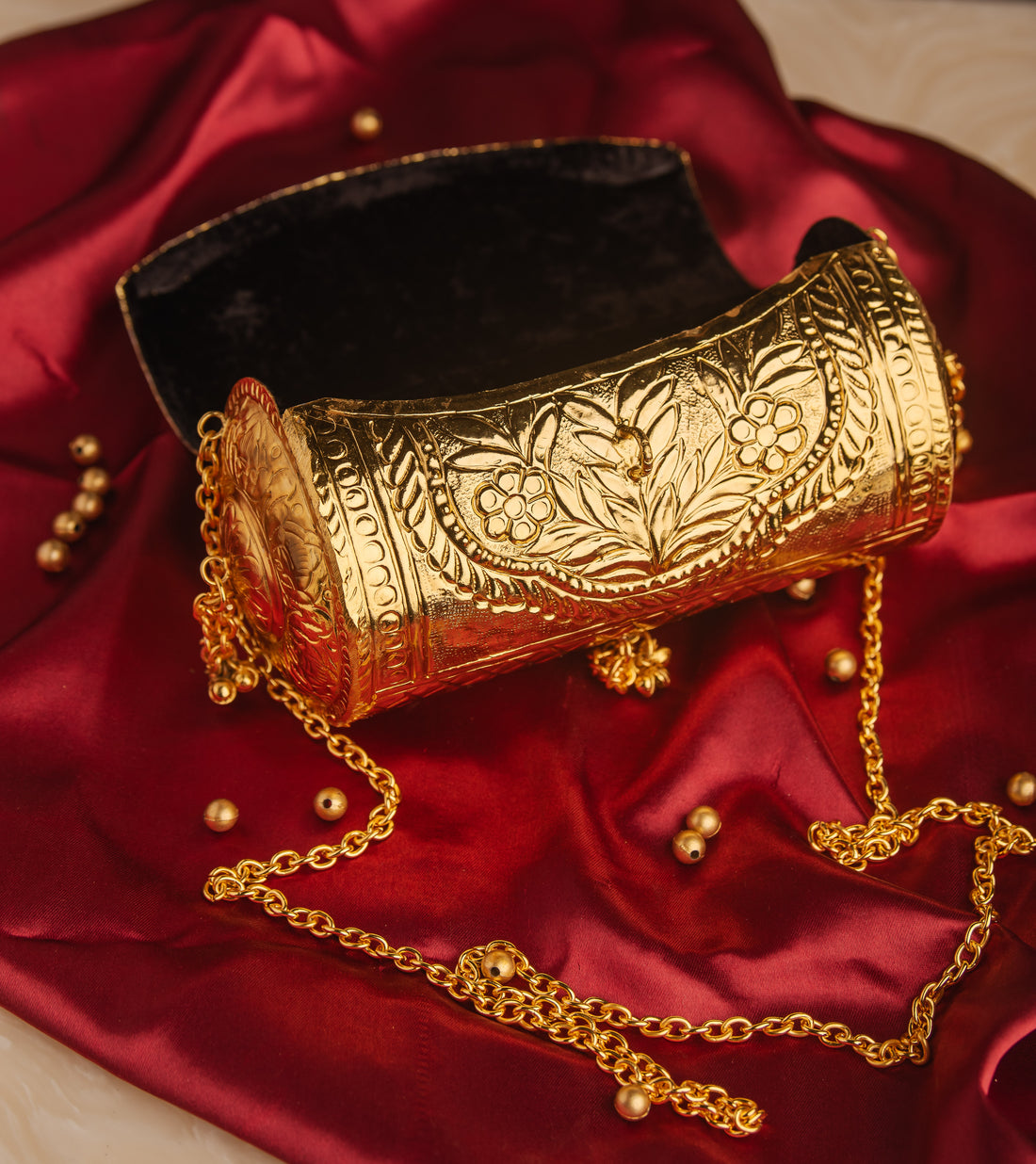 Antique Golden Metal Side Sling